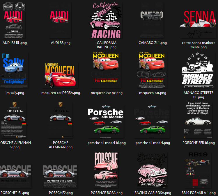 PACK CARROS 2025