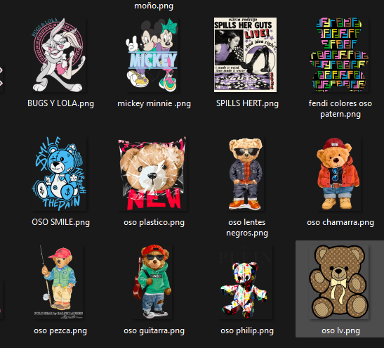 PACK VARIOS
