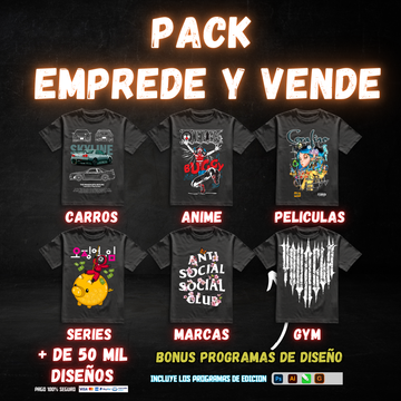 + DE 50 MIL DISEÑOS DE TODO ACTUALIZADO