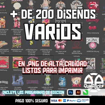 PACK VARIOS